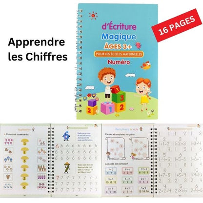 CalliPlay - Cahier d'Écriture Educatif et Réutilisable (3 à 9ans)