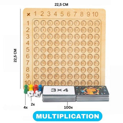 Table de calculs en bois (3 à 12 ans)