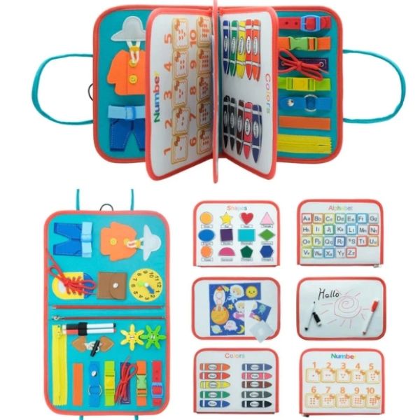 Kit Sensoriel 7-en-1 ( 6 mois à 6 ans)