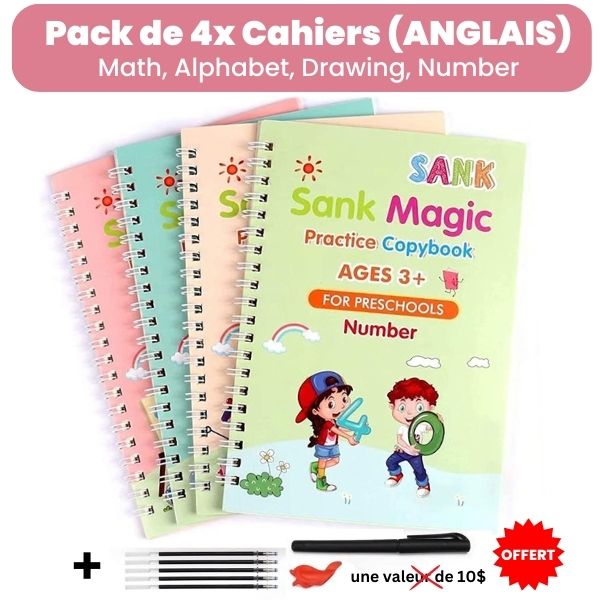 CalliPlay - Cahier d'Écriture Educatif et Réutilisable (3 à 9ans)