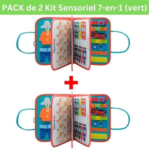 Kit Sensoriel 7-en-1 ( 6 mois à 6 ans)